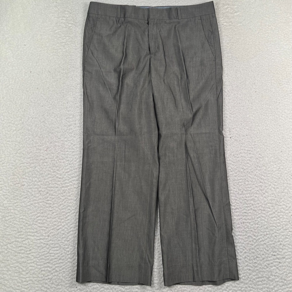 NWT Banana Republic Logan Crop Pants Women 10 Mid Rise Straight Fit Career‎ Gray
